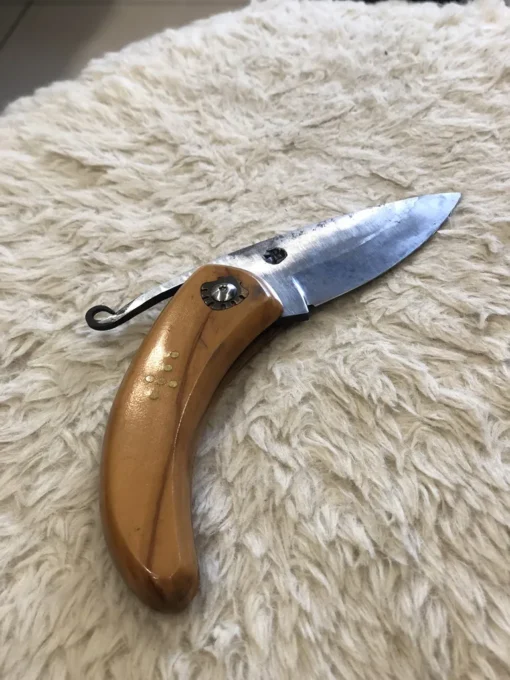 Lo Roumieu – Hand-Forged Folding Pilgrim Knife