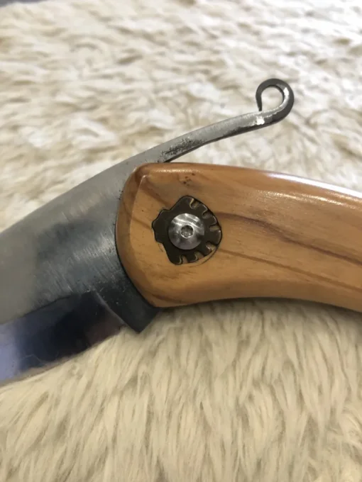 Lo Roumieu – Hand-Forged Folding Pilgrim Knife - Image 2