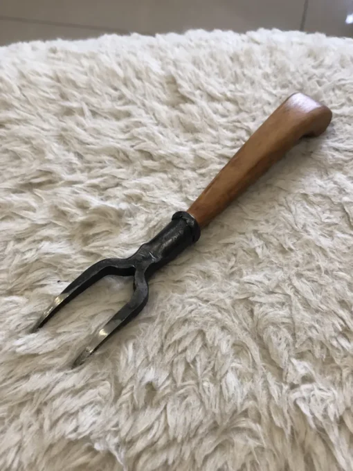 Medieval Fork – Recycled Steel & Wood Handle