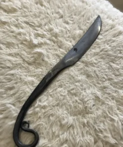 Lo Celto : Celtic-Inspired Knife – Forged Spiral Handle - 2