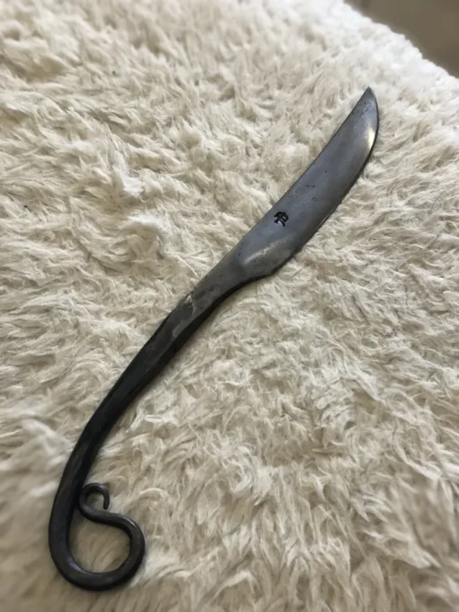 Lo Celto : Celtic-Inspired Knife – Forged Spiral Handle - 2