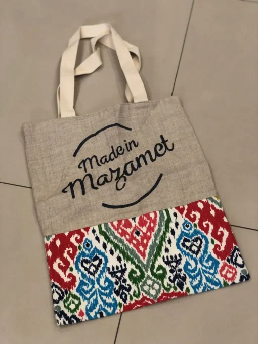 “Made in Mazamet” Tote Bag – Cotton & Artisan Weaving