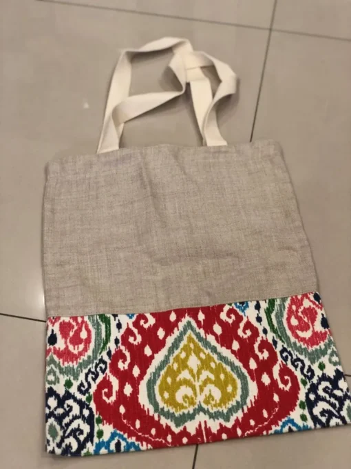 “Made in Mazamet” Tote Bag – Cotton & Artisan Weaving - Image 2