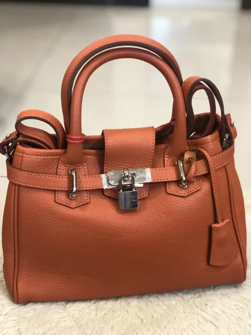 Sac Mini Vendôme in Grained Leather  | Maison Berthille