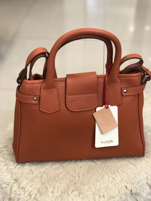 Sac Mini Vendôme in Grained Leather  | Maison Berthille - Image 5