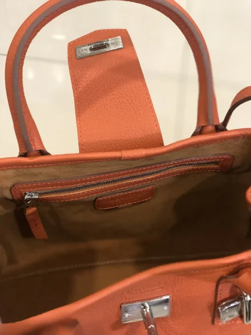 Sac Mini Vendôme in Grained Leather  | Maison Berthille - Image 6