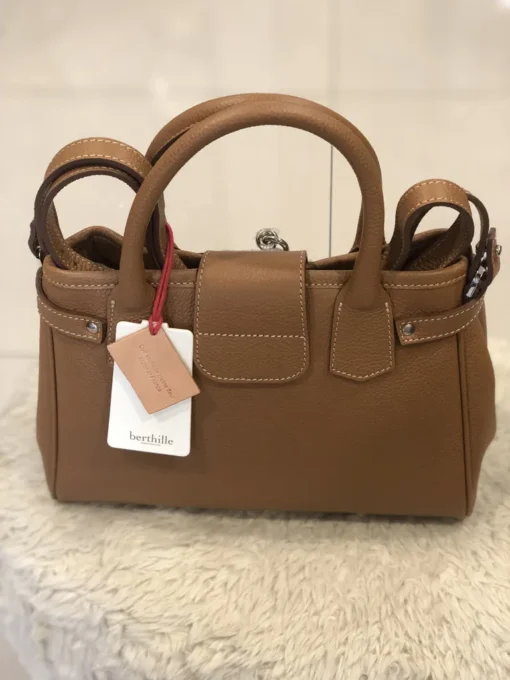 Sac Mini Vendôme in Grained Leather  | Maison Berthille - Image 7