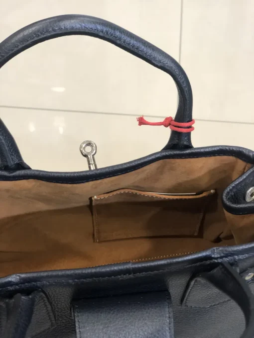 Sac Mini Vendôme in Grained Leather  | Maison Berthille - Image 16