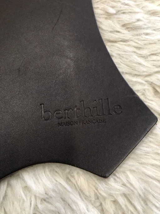 Grained Leather Mouse Mat | Maison Berthille - Image 2
